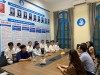 Hội Sinh viên trường thăm và báo cáo hoạt động năm học 2021-2022 tại trung ương Hội Sinh viên Việt Nam